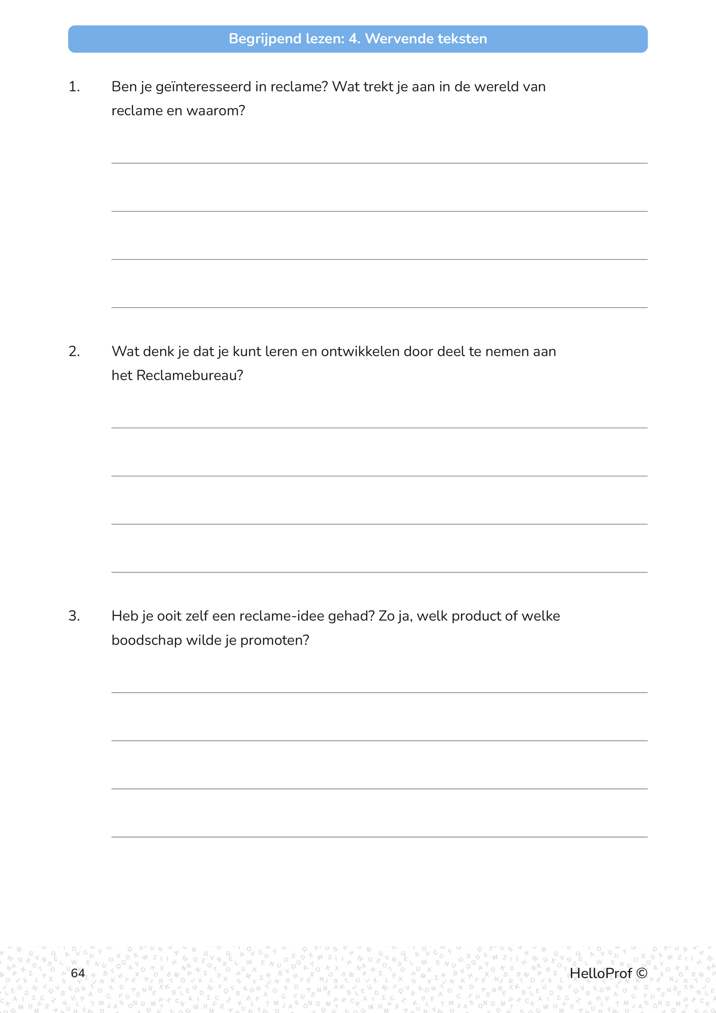 Begrijpend lezen zesde leerjaar