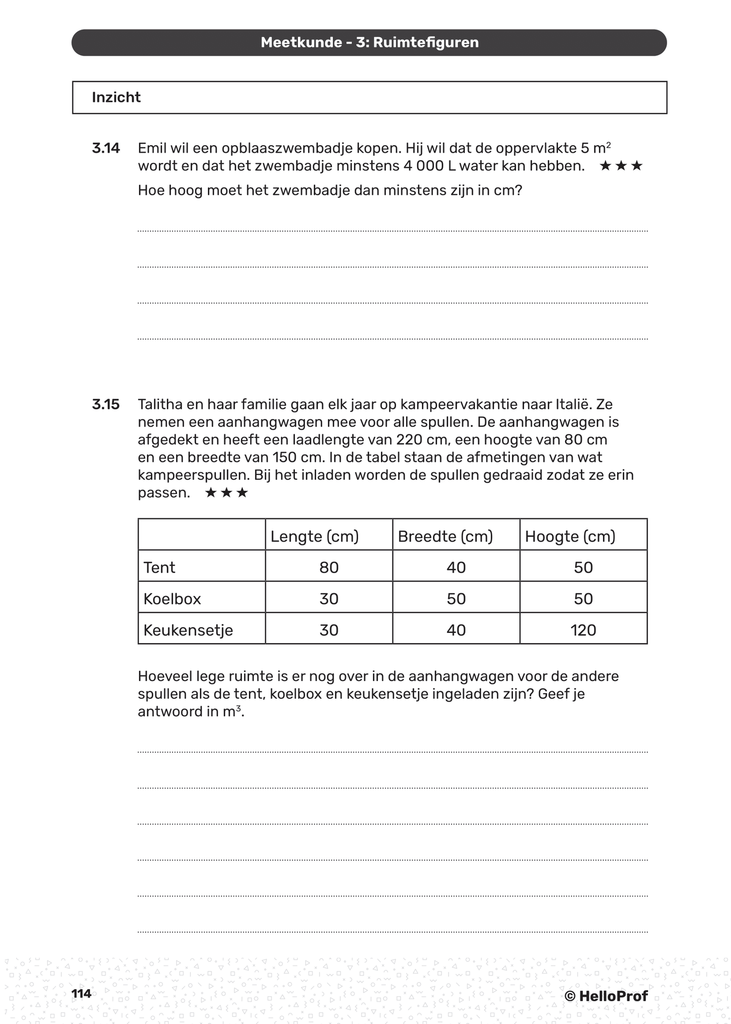 Wiskunde eerste middelbaar